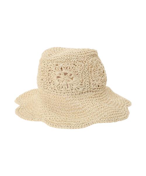 ehka sopo（エヘカソポ）の「ペーパーチューリップハット（ハット・レディース・ブラック/ブラウン/キナリ・F）」の22枚目の写真