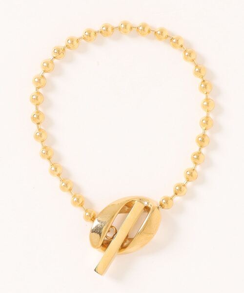 Three Four Time（ｽﾘｰﾌｫｰﾀｲﾑ）の「ボールチェーンステンレスブレスレット（ブレスレット・レディース・シルバー/ゴールド・FREE）」の5枚目の写真