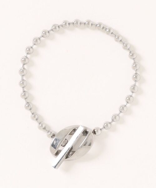 Three Four Time（ｽﾘｰﾌｫｰﾀｲﾑ）の「ボールチェーンステンレスブレスレット（ブレスレット・レディース・シルバー/ゴールド・FREE）」の6枚目の写真