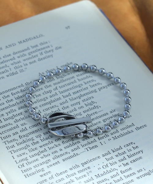 Three Four Time（ｽﾘｰﾌｫｰﾀｲﾑ）の「ボールチェーンステンレスブレスレット（ブレスレット・レディース・シルバー/ゴールド・FREE）」の4枚目の写真