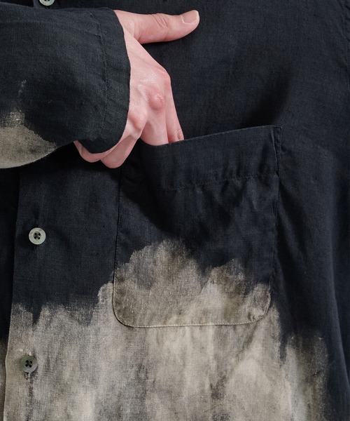 MARKAWAREヘンプ プルオーバーシャツ サイズ2 Cloudy MARKAWARE(マーカ