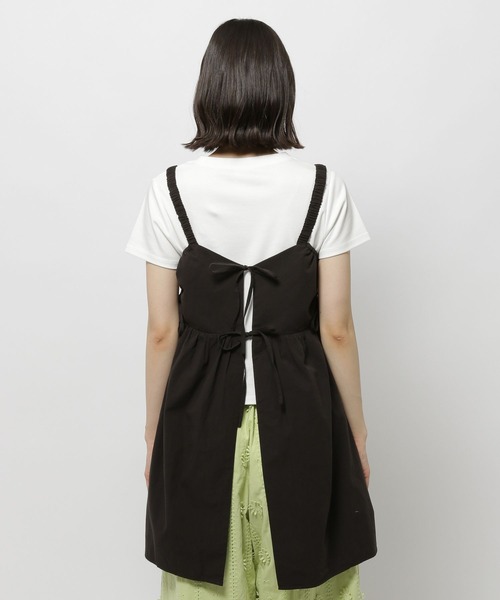 niko and...（ニコアンド）の「2WAYサイドオープンキャミソール（キャミソール・レディース・アイボリー/ブラック・FREE）」の13枚目の写真