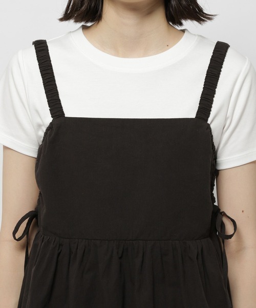 niko and...（ニコアンド）の「2WAYサイドオープンキャミソール（キャミソール・レディース・アイボリー/ブラック・FREE）」の17枚目の写真