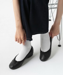 Steven Alan＞レザー ワンストラップ シューズ（バレエシューズ