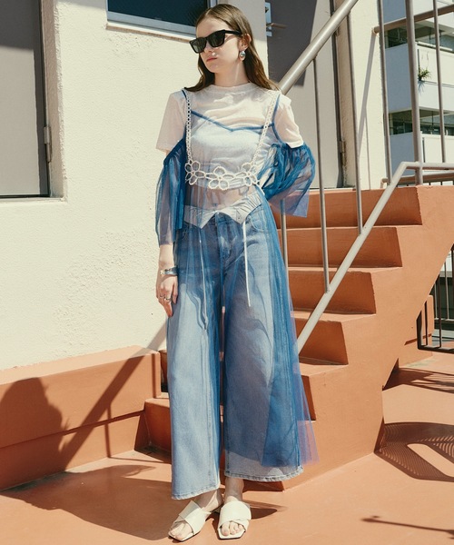 VIOLETTA（ヴィオレッタ）の「チュールAラインワンピース