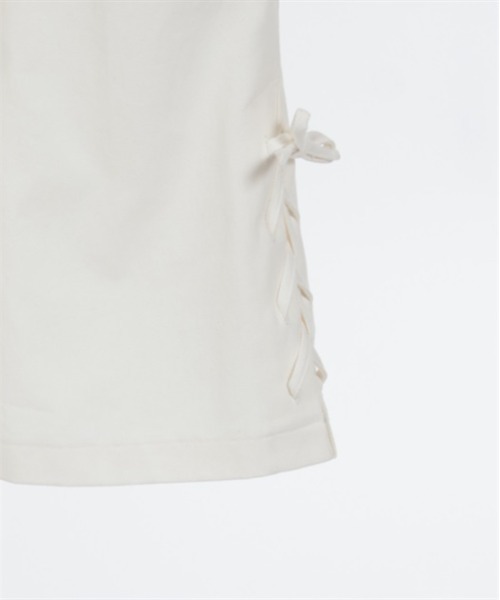 axes femme POETIQUE（アクシーズファムポエティック）の「レースアップデニムパンツ（デニムパンツ・レディース・ブラック/インディゴブルー/ホワイト・MEDIUM）」の14枚目の写真