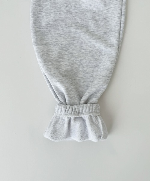 CANAL JEAN(キャナルジーン)の「El mar 裏毛ジョガーパンツ(スウェットパンツ・レディース・ヘザーグレー/ネイビー・ONE SIZE)」の7枚目の写真