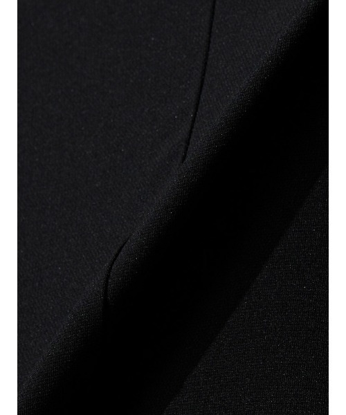 Perfect Suit FActory（パーフェクトスーツファクトリー）の「麻調メッシュ　ジレ　カーキ/ブラック（ベスト・レディース・ブラック/カーキ・M/S）」の6枚目の写真