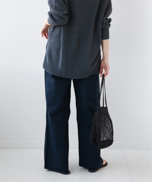 JOURNAL STANDARD relume（ジャーナルスタンダード　レリューム）の「《追加6》ワイドベイカーパンツ（カーゴパンツ・レディース・ネイビー/ホワイト/カーキ・38/36/34）」の9枚目の写真