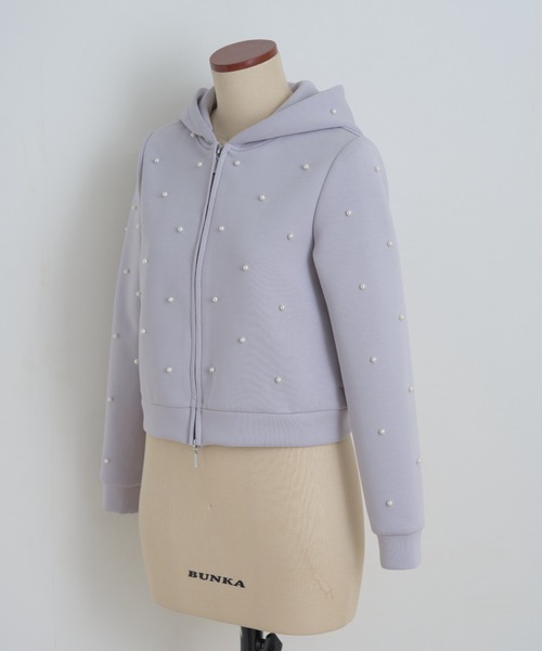 tocco パーカー tocco closet（トッコ クローゼット） パーカー ハートチャーム