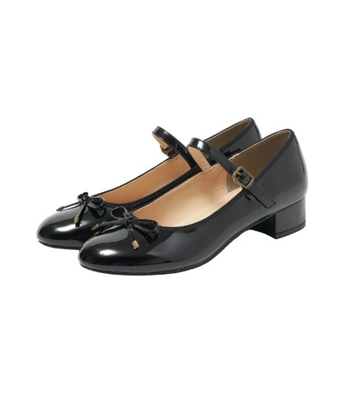 F i.n.t（フィント）の「【晴雨兼用】リボンストラップレインパンプス（レインシューズ・レディース・ネイビー×ホワイト/モカ/ブラック・S/M/L）」の18枚目の写真