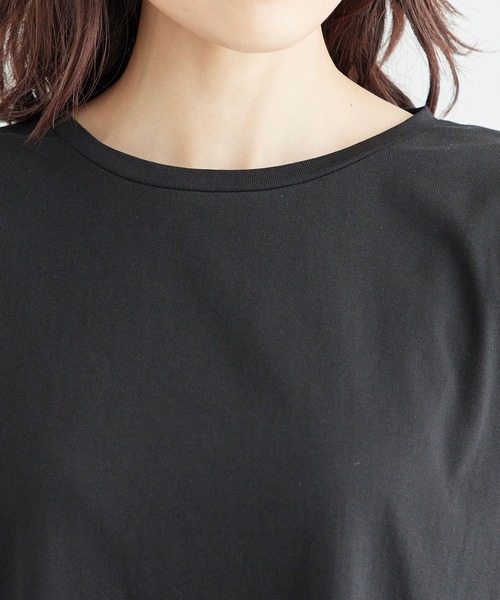 ROPE' PICNIC（ロペピクニック）の「チュール切替トップス（Tシャツ/カットソー・レディース・キナリ/サックスブルー/ブラック・38）」の16枚目の写真