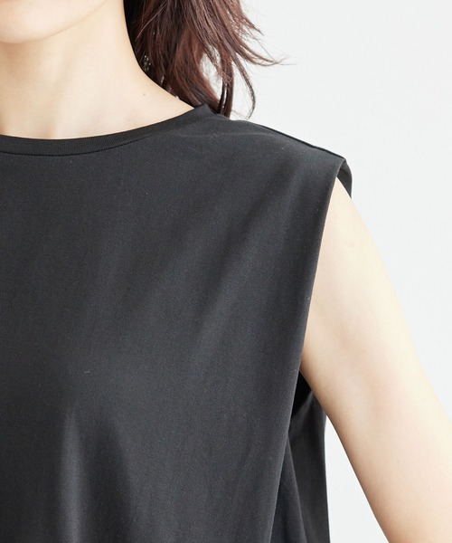 ROPE' PICNIC（ロペピクニック）の「チュール切替トップス（Tシャツ/カットソー・レディース・キナリ/サックスブルー/ブラック・38）」の15枚目の写真