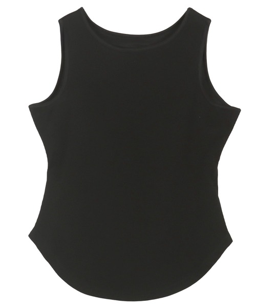 KOBE LETTUCE（コウベレタス）の「カップ付きヘビーウェイトリブアメスリタンクトップ（タンクトップ・レディース・モカ/カーキ/ブラック/オフホワイト/アイボリー系・M）」の17枚目の写真