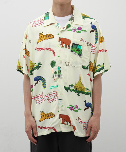 Liberaiders(リベレイダース)の「Liberaiders / リベレイダース RAYON ALOHA SHIRT #70202(シャツ/ブラウス・メンズ・ブラック/ホワイト系その他・LARGE/MEDIUM)」の15枚目の写真