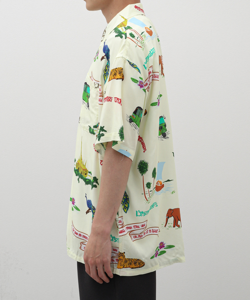 Liberaiders(リベレイダース)の「Liberaiders / リベレイダース RAYON ALOHA SHIRT #70202(シャツ/ブラウス・メンズ・ブラック/ホワイト系その他・LARGE/MEDIUM)」の16枚目の写真