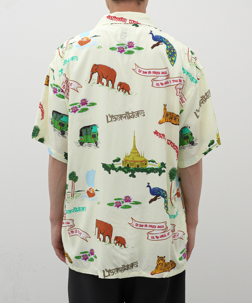 Liberaiders(リベレイダース)の「Liberaiders / リベレイダース RAYON ALOHA SHIRT #70202(シャツ/ブラウス・メンズ・ブラック/ホワイト系その他・LARGE/MEDIUM)」の17枚目の写真