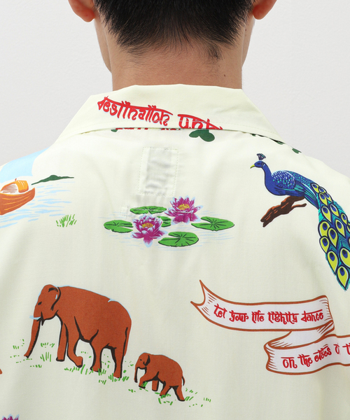 Liberaiders(リベレイダース)の「Liberaiders / リベレイダース RAYON ALOHA SHIRT #70202(シャツ/ブラウス・メンズ・ブラック/ホワイト系その他・LARGE/MEDIUM)」の19枚目の写真