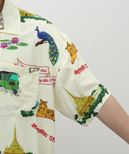 Liberaiders(リベレイダース)の「Liberaiders / リベレイダース RAYON ALOHA SHIRT #70202(シャツ/ブラウス・メンズ・ブラック/ホワイト系その他・LARGE/MEDIUM)」の11枚目の写真