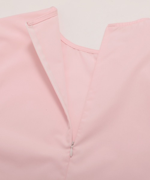 Fit more(フィットモア)の「ショルダーリボンノースリーブ(Tシャツ/カットソー・レディース・ピンク/パープル/ホワイト・FREE)」の19枚目の写真