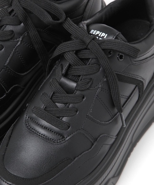 repipi armario（レピピ アルマリオ）の「ローテクアツゾコスニーカー（スニーカー・キッズ・ブラック/ミント/ホワイト・MEDIUM/SMALL/LARGE）」の18枚目の写真