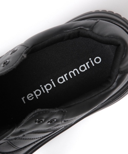 repipi armario（レピピ アルマリオ）の「ローテクアツゾコスニーカー（スニーカー・キッズ・ブラック/ミント/ホワイト・MEDIUM/SMALL/LARGE）」の14枚目の写真