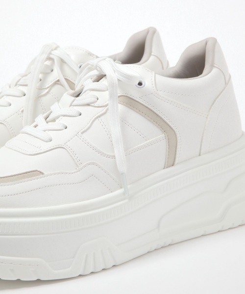 repipi armario（レピピ アルマリオ）の「ローテクアツゾコスニーカー（スニーカー・キッズ・ブラック/ミント/ホワイト・MEDIUM/SMALL/LARGE）」の12枚目の写真