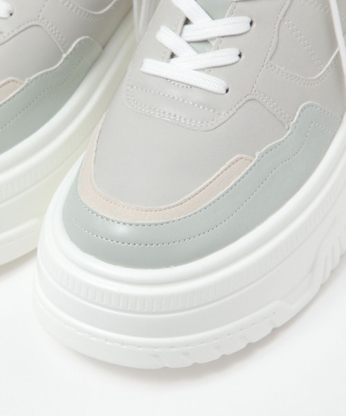 repipi armario（レピピ アルマリオ）の「ローテクアツゾコスニーカー（スニーカー・キッズ・ブラック/ミント/ホワイト・MEDIUM/SMALL/LARGE）」の10枚目の写真