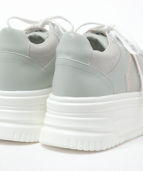 repipi armario（レピピ アルマリオ）の「ローテクアツゾコスニーカー（スニーカー・キッズ・ブラック/ミント/ホワイト・MEDIUM/SMALL/LARGE）」の8枚目の写真