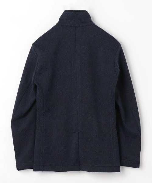 HIDEAWAYS NICOLE（ハイダウェイニコル）の「ラッセルジャカードボンディングジャケット（テーラードジャケット・メンズ・ネイビー/チェック/ブラック×ホワイト/グレー・MEDIUM/LARGE/X-LARGE）」の7枚目の写真