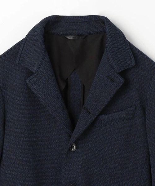 HIDEAWAYS NICOLE（ハイダウェイニコル）の「ラッセルジャカードボンディングジャケット（テーラードジャケット・メンズ・ネイビー/チェック/ブラック×ホワイト/グレー・MEDIUM/LARGE/X-LARGE）」の9枚目の写真