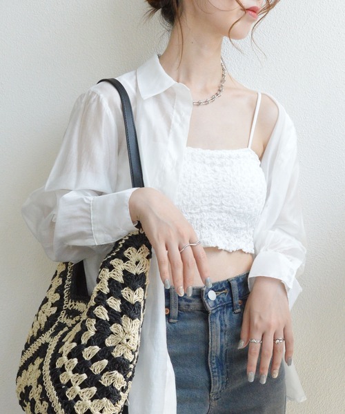 フレームワーク　美品　デニム　チューブトップ　キャミ フレームワーク 美品 デニム チューブトップ キャミ