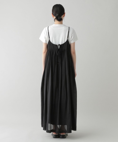 tシャツ 「natural by clip」コットンレーヨンティアードキャミワンピース レディース studio CLIP tシャツ 「natural by clip」コットンレーヨン