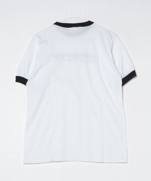 68&brothers(シックスティエイトアンドブラザーズ)の「S/S Ringer Tee "STANDARD"(Tシャツ/カットソー・メンズ・ホワイト×ブラック/ホワイト×グリーン/ホワイト×ブルー/ホワイト×レッド・X-LARGE/MEDIUM/LARGE)」の7枚目の写真