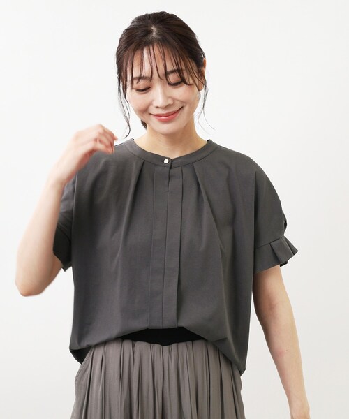 セール】【SALE／E‐QUALITY／手洗い可】涼し気ジャージプル