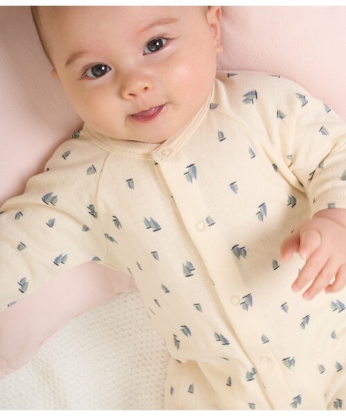 【セール】チュビックコンビネゾン(ロンパース)|PETIT BATEAU(プチバトー) 【セール】チュビックコンビネゾン(ロンパース)|PETIT BATEAU(プチバトー)
