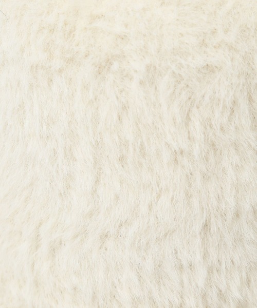 repipi armario（レピピ アルマリオ）の「シャギーバケハ（ハット・キッズ・ホワイト/ブラック・FREE）」の13枚目の写真