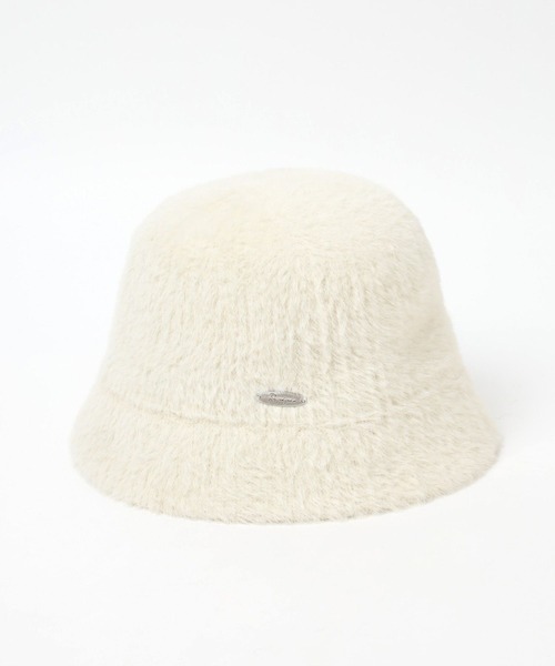 repipi armario（レピピ アルマリオ）の「シャギーバケハ（ハット・キッズ・ホワイト/ブラック・FREE）」の3枚目の写真