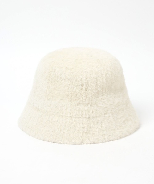 repipi armario（レピピ アルマリオ）の「シャギーバケハ（ハット・キッズ・ホワイト/ブラック・FREE）」の5枚目の写真