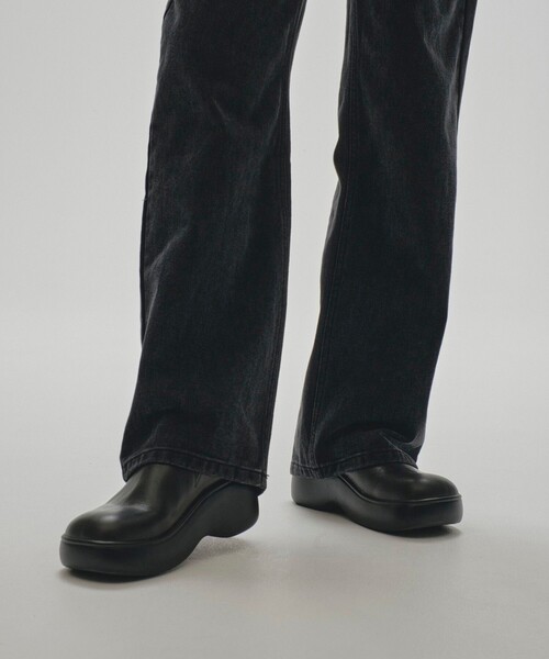 靴 todayful Volume Sole Sabot black 38 TODAYFUL トゥデイフル Volume Sole Sabot｜BORN FREE ONLINE SHOP