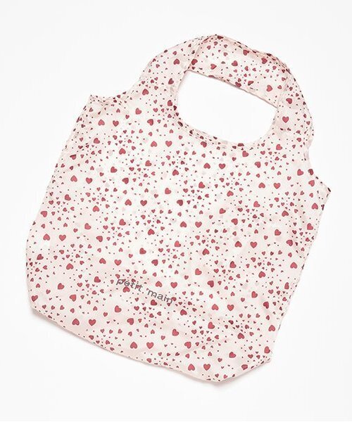 petit main(プティマイン)の「ポケッタブルエコバッグ(エコバッグ/サブバッグ・キッズ・レッド/アイボリー/ライトピンク/ライトブルー・FREE)」の1枚目の写真