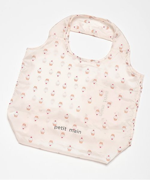 petit main(プティマイン)の「ポケッタブルエコバッグ(エコバッグ/サブバッグ・キッズ・レッド/アイボリー/ライトピンク/ライトブルー・FREE)」の2枚目の写真