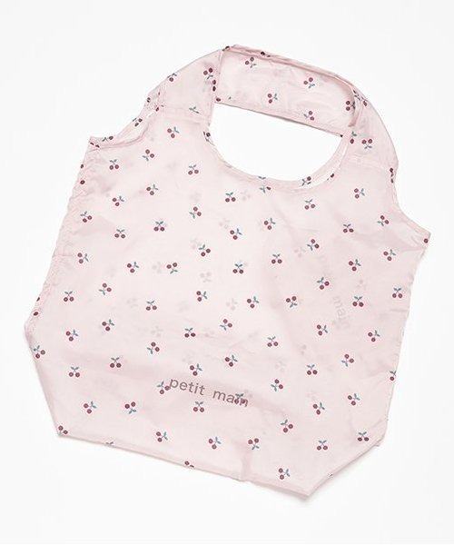 petit main(プティマイン)の「ポケッタブルエコバッグ(エコバッグ/サブバッグ・キッズ・レッド/アイボリー/ライトピンク/ライトブルー・FREE)」の8枚目の写真
