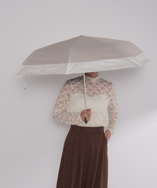 suprem 折りたたみ傘 セール】【SETUP7】UVバイカラー 晴雨兼用 折り畳み傘 55cm NT