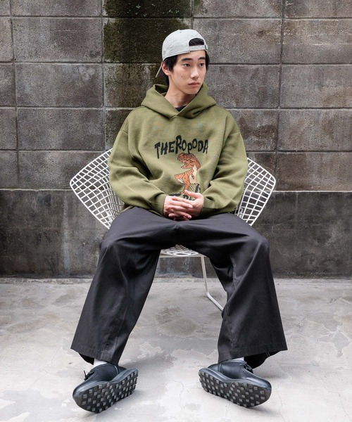 セール】アソートモチーフジャカードニットパーカー（パーカー）｜niko