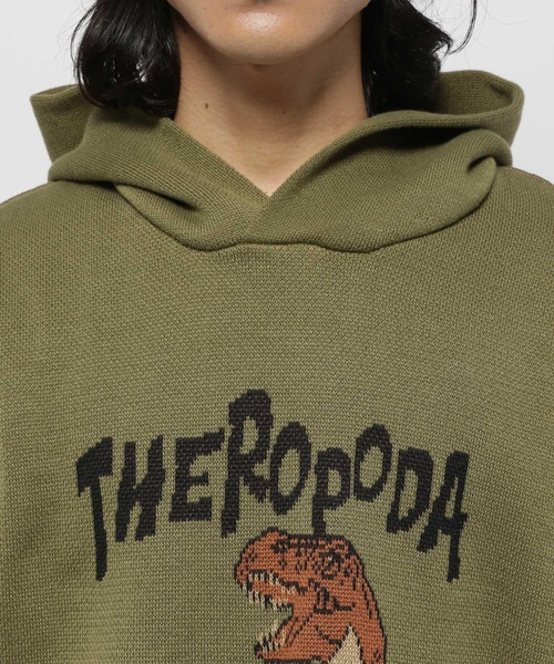 セール】アソートモチーフジャカードニットパーカー（パーカー）｜niko