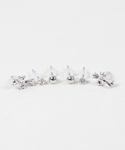 SPINNS（スピンズ）の「【6個セット】ミニピアスセット（ピアス（両耳用）・レディース・A/B/C/D/E/G/F/H/I/J・ONESIZE）」の9枚目の写真