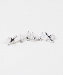 6個セット】ミニピアスセット（ピアス（両耳用））｜SPINNS