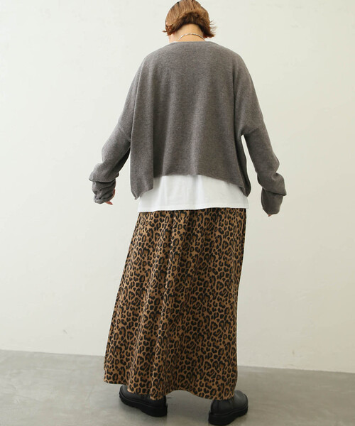 JOURNAL STANDARD LUXE(ジャーナルスタンダード ラックス)の「コンパクトジャージー クルーネックBigプルオーバー(Tシャツ/カットソー・レディース・ネイビー/レッド/ホワイト・FREE)」の15枚目の写真