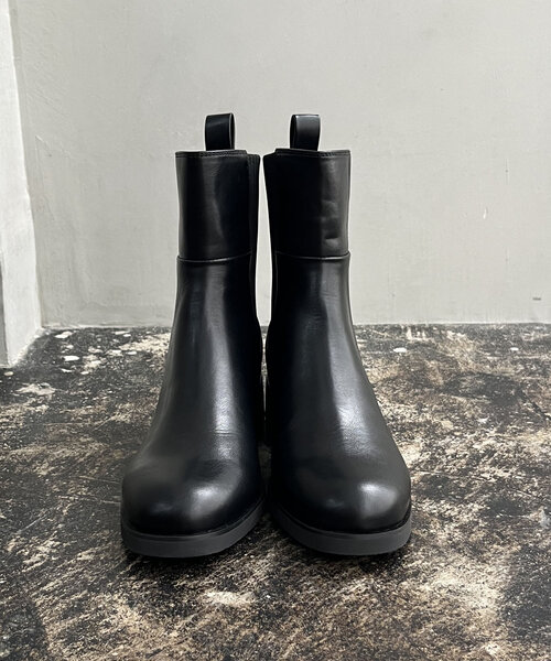 CAPRICIEUX LE'MAGE（カプリシューレマージュ）の「リブ切替ショートブーツ（パンプス・レディース・ブラック/ブラウン・38/36/37）」の10枚目の写真